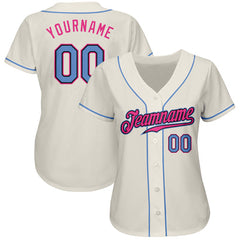 Custom Baseball Team Uniform with Player Name and Number