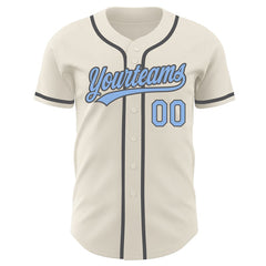Custom Baseball Team Uniform with Player Name and Number for Sports Fan Gift