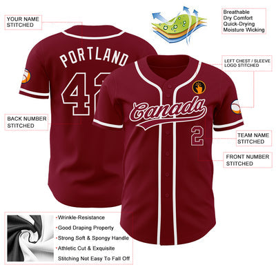 Custom Baseball Jersey Shirt Embroidered Name Number