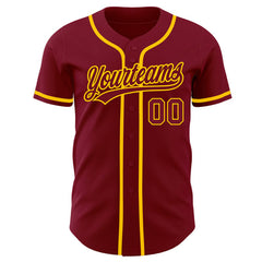 Custom Baseball Team Uniform with Personalized Team Logo