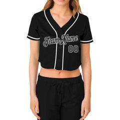 Custom Button Down Baseball Jersey Name Number for Team Gift