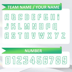 Custom Football Fan Jersey Shoulder Number for Football Dads