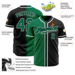 Personalized Baseball Jersey with Full Custom Design Sublimated