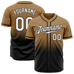 Custom Button Down Baseball Jersey for Training Shirt