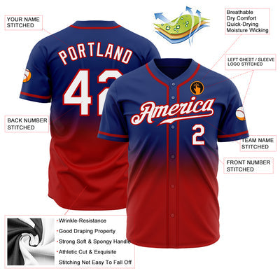 Custom Team Baseball Jersey with Full Custom Design for Teams and Players