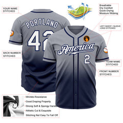 Custom Baseball Shirt with Team Name and Logo for Sports Fans