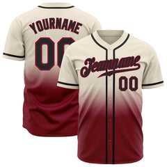 Custom Button Down Baseball Jersey Stitched Printed for Men Women Youth Kids