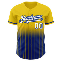 Custom Button Down Baseball Jersey with Name and Number for Class Reunion Groups