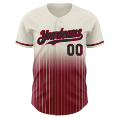 Streetwear Custom Button Down Baseball Jersey with Custom Text and Number