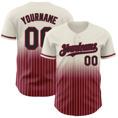 Streetwear Custom Button Down Baseball Jersey with Custom Text and Number
