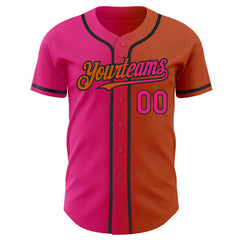 Custom Baseball Shirt for College Team Uniform