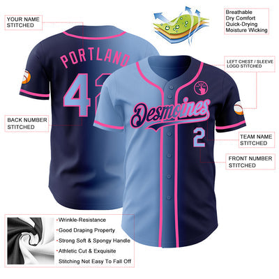Custom Baseball Team Jersey Varsity Style with Personalized Name Number