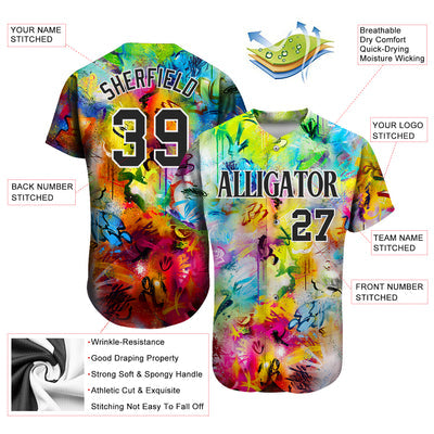Personalized Style Custom Button Down Baseball Jersey with Personalized Team Logo