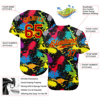 Personalized Baseball Shirt with Full Custom Design