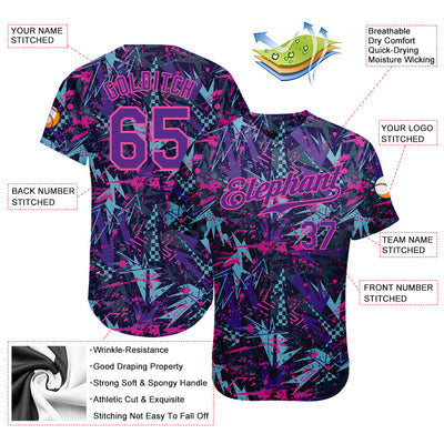 Custom Baseball Team Uniform with Team Name and Logo for Baseball Fan Gift