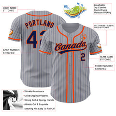 Custom Baseball Shirt with Team Logo and Number Sublimated