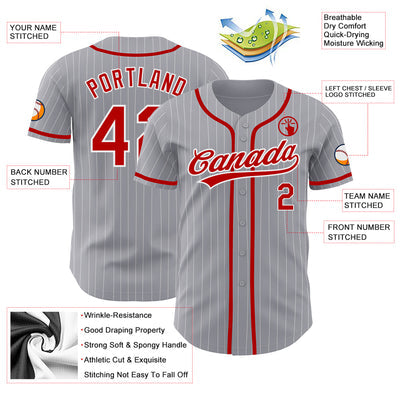 Custom Button Down Baseball Jersey with Custom Text and Number Embroidered Team Logo