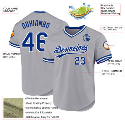 Patch Design Custom Baseball Team Uniform with Player Name and Number