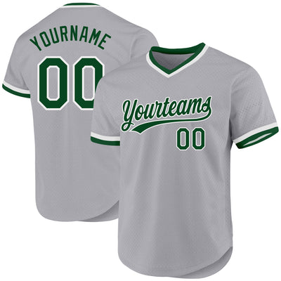 Custom Baseball Shirt with Player Name and Number for College Teams