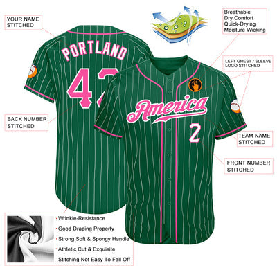 Custom Baseball Uniform with Team Name and Logo Stitched Printed
