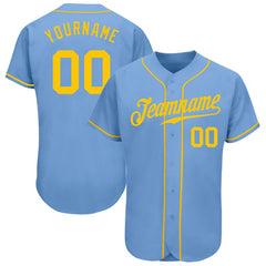Custom Button Down Baseball Jersey Sublimated