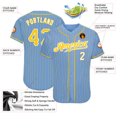 Custom Button Down Baseball Jersey with Custom Name Number for Friends and Families