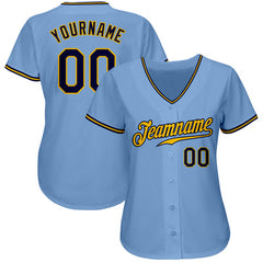 Custom Baseball Team Uniform Tournament Style with Personalized Name Number