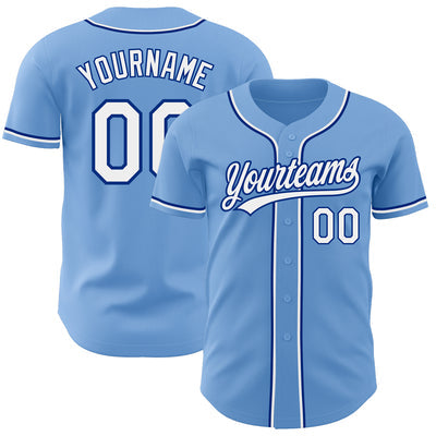 Custom Baseball Team Uniform with Custom Name Number