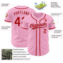 Custom Baseball Team Jersey with Custom Name Number for Company Teams