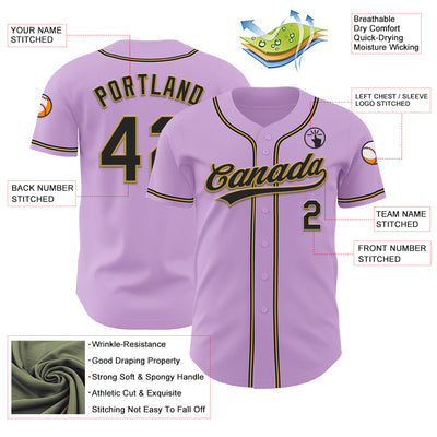 Custom Baseball Uniform with Player Name and Number