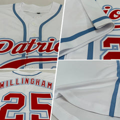 Personalized Baseball Shirt with Custom Name Number for School Teams