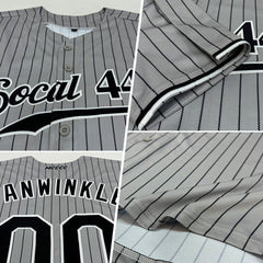 Custom Baseball Uniform with Name and Number for Competition Outfit