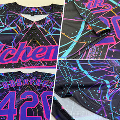 Personalized Baseball Jersey School Team Stitched Printed Name Number