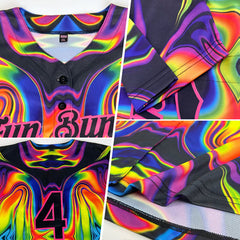 Custom Baseball Uniform Stitched Printed for Cheerleaders
