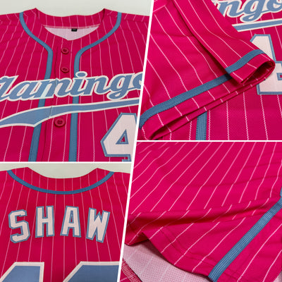 Custom Button Down Baseball Jersey Stitched Printed for Cheer Squad