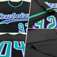 Full Button Personalized Baseball Jersey with Name and Number