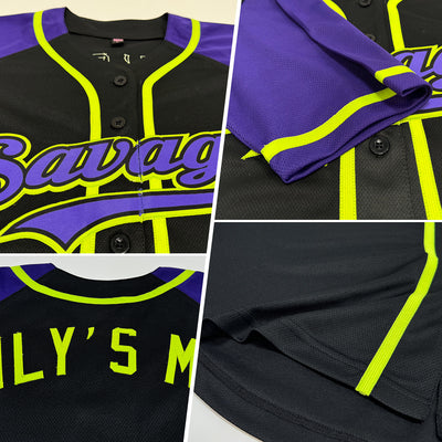 Custom Baseball Team Uniform with Player Name and Number