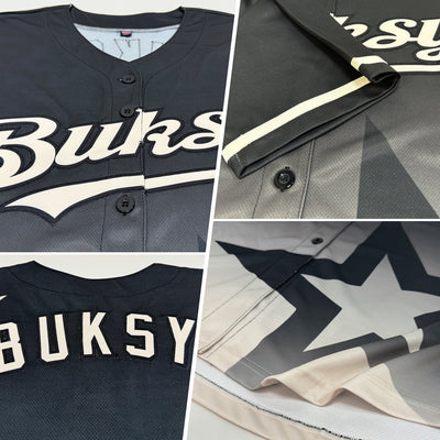 Streetwear Custom Team Baseball Jersey with Player Name and Number