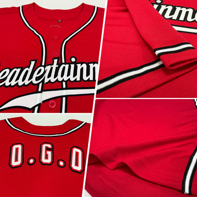 Personalized Baseball Shirt Sublimated with Team Logo and Number