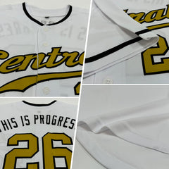 Custom Baseball Uniform with Team Logo and Number for Softball Teams