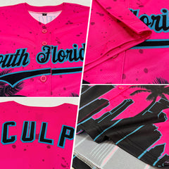 Personalized Baseball Jersey with Custom Text and Number for Coach Gift