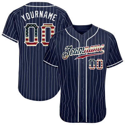 Button Down Custom Baseball Jersey with Player Name and Number