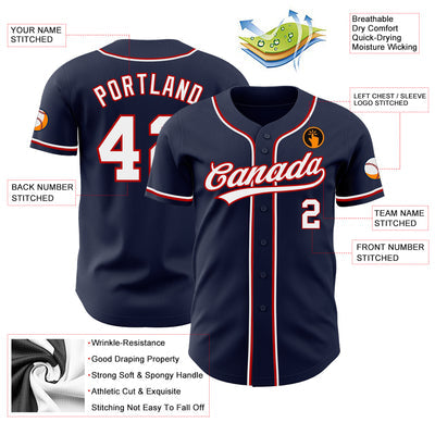 Custom Baseball Jersey Shirt with Team Name and Logo Embroidered Name Number