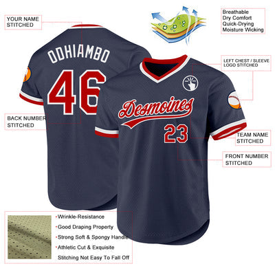 Personalized Baseball Shirt with Personalized Name Number Stitched Printed