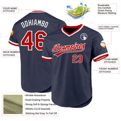 Personalized Baseball Shirt with Personalized Name Number Stitched Printed