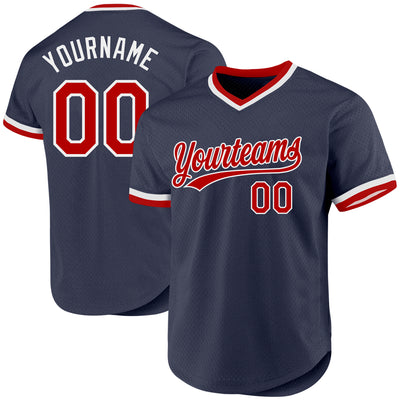 Personalized Baseball Shirt with Personalized Name Number Stitched Printed