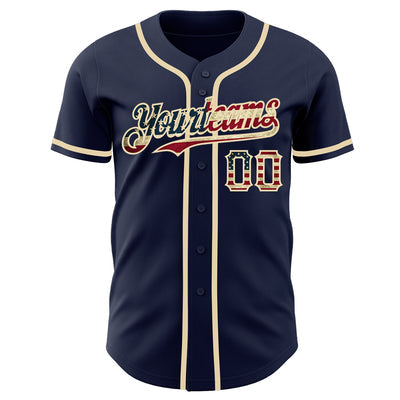 Custom Baseball Team Uniform Varsity Style with Name Number and Logo