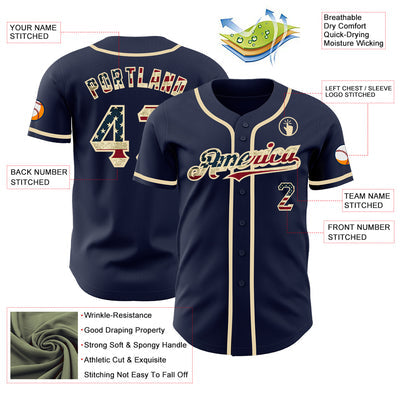 Custom Baseball Team Uniform Varsity Style with Name Number and Logo