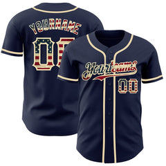 Custom Baseball Team Uniform Varsity Style with Name Number and Logo