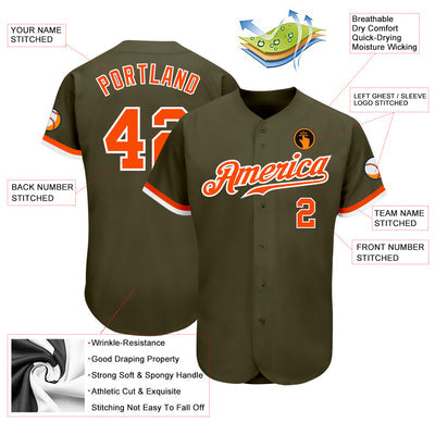 Custom Baseball Uniform College Style with Name and Number